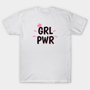 Grl pwr cute design T-Shirt